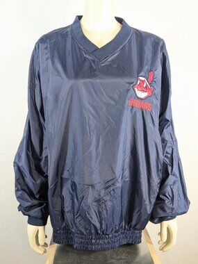 Cleveland Indians chief wahoo pullover jacket